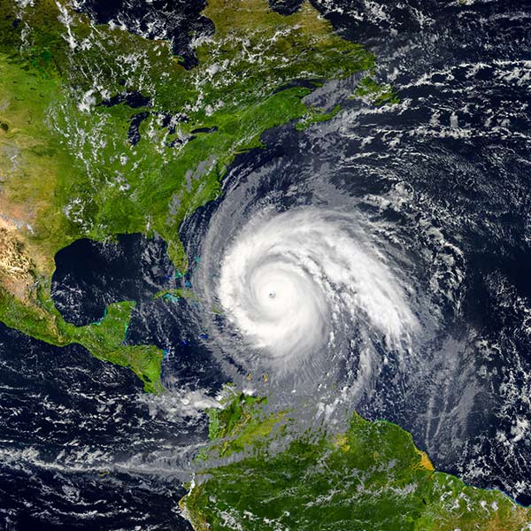 hurricane image from satellite